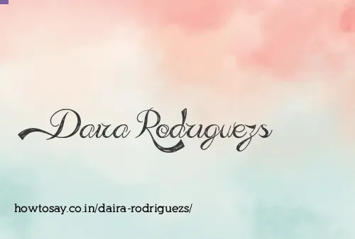 Daira Rodriguezs