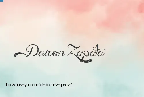 Dairon Zapata