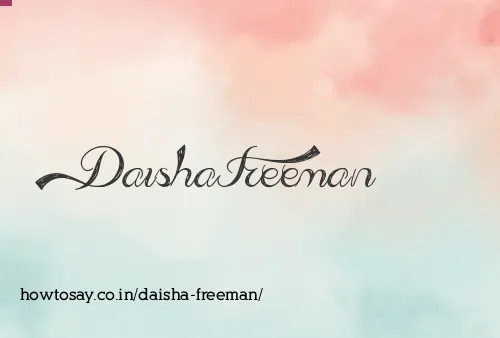 Daisha Freeman