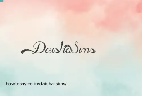 Daisha Sims