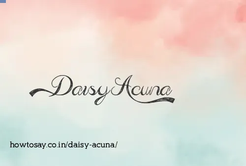 Daisy Acuna