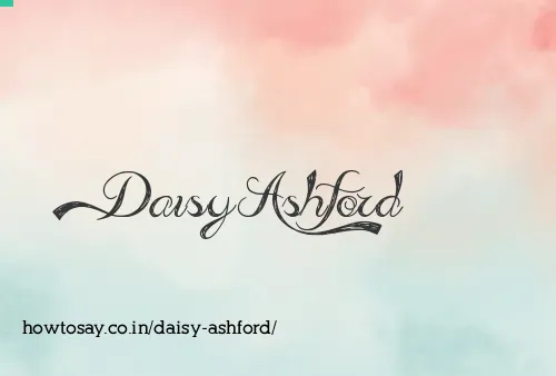Daisy Ashford