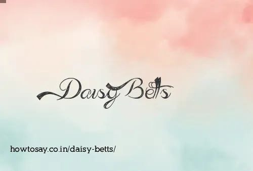 Daisy Betts