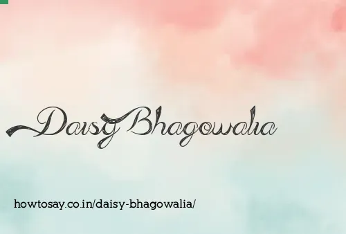 Daisy Bhagowalia