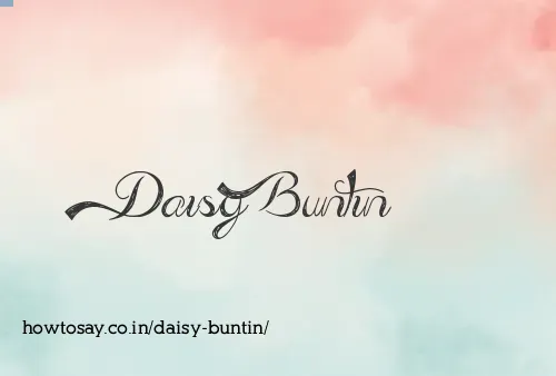 Daisy Buntin