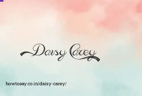 Daisy Carey