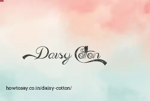 Daisy Cotton