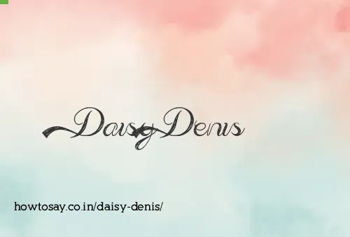 Daisy Denis