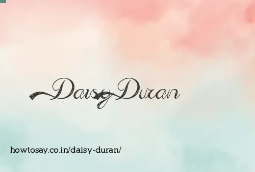 Daisy Duran
