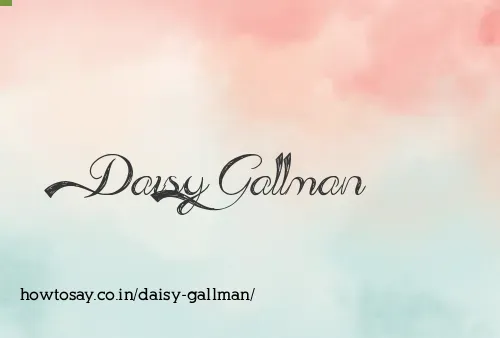 Daisy Gallman