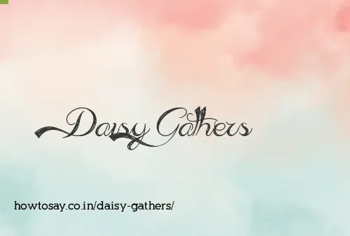 Daisy Gathers