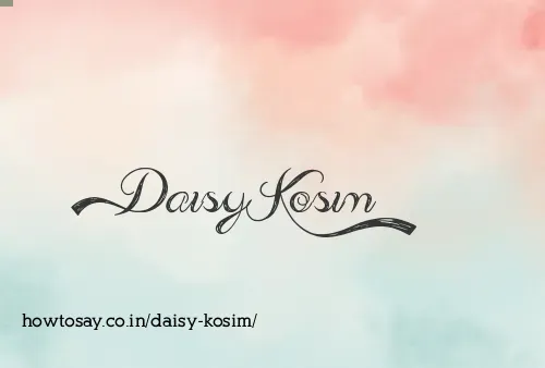 Daisy Kosim