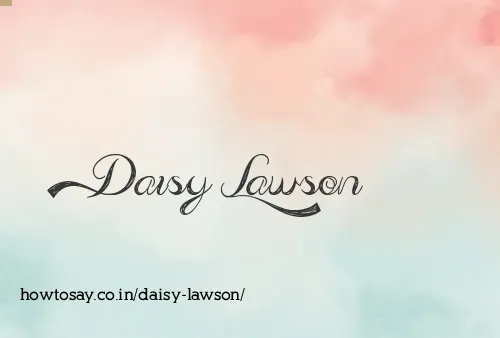 Daisy Lawson