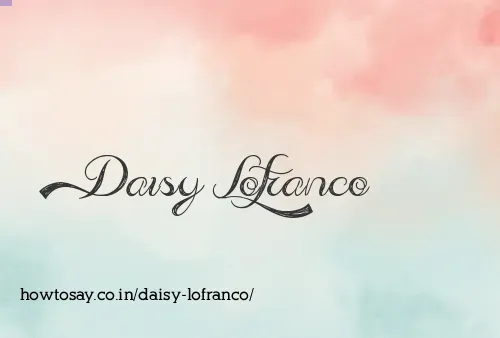 Daisy Lofranco