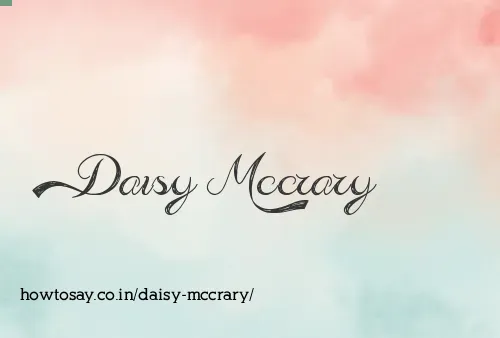 Daisy Mccrary