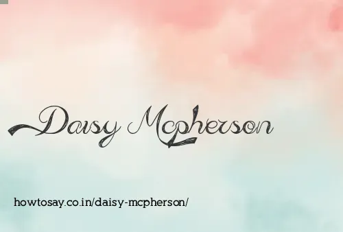 Daisy Mcpherson