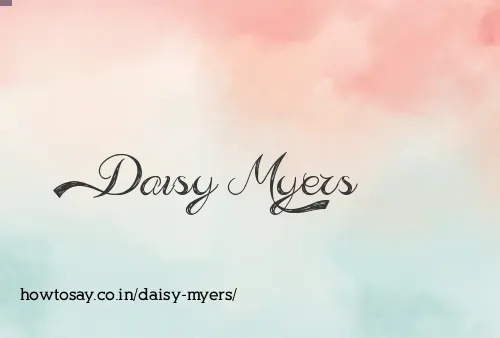 Daisy Myers