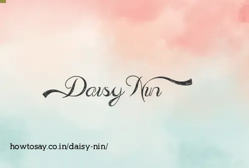 Daisy Nin