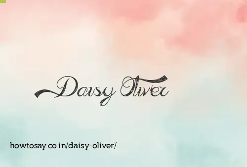 Daisy Oliver