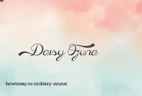 Daisy Ozuna