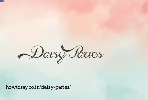 Daisy Paries