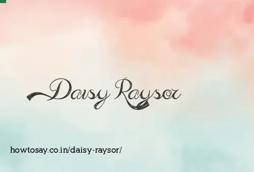 Daisy Raysor