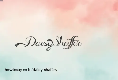 Daisy Shaffer