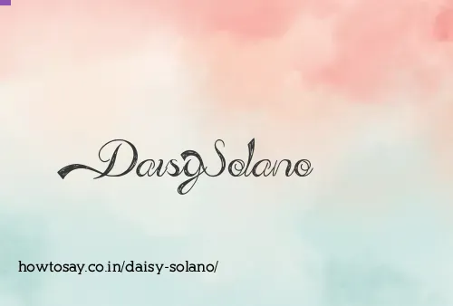 Daisy Solano