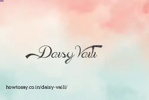 Daisy Vaili