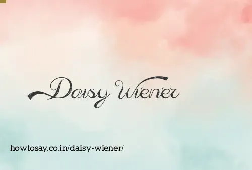 Daisy Wiener