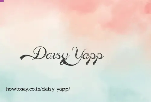 Daisy Yapp