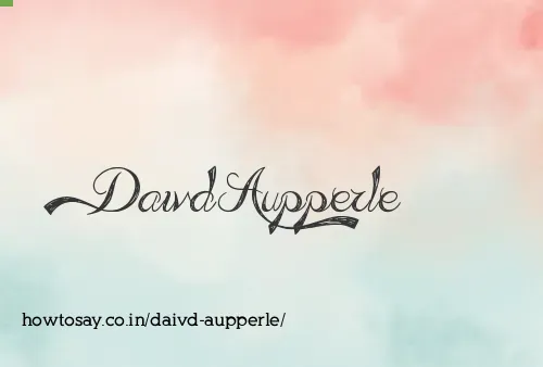 Daivd Aupperle