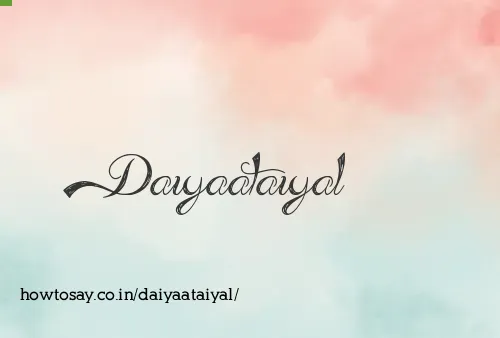 Daiyaataiyal
