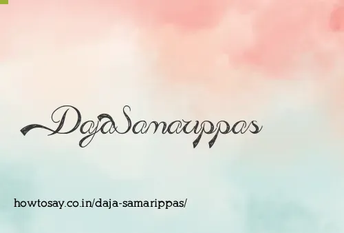 Daja Samarippas