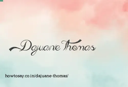 Dajuane Thomas