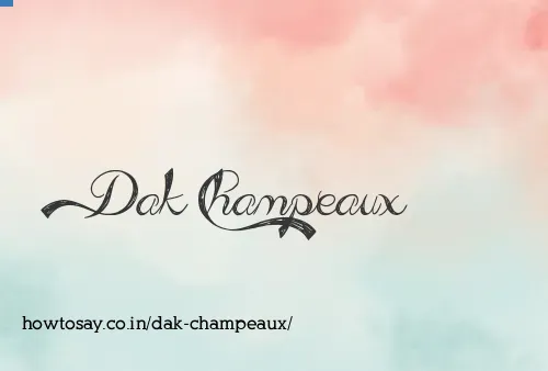 Dak Champeaux
