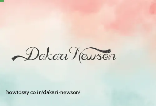 Dakari Newson