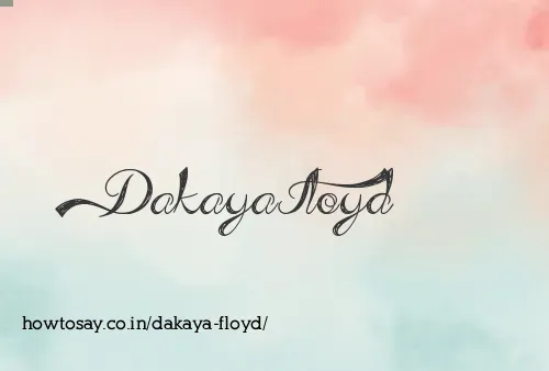 Dakaya Floyd