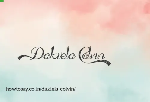 Dakiela Colvin
