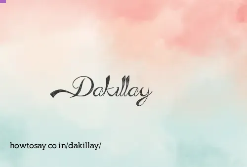 Dakillay
