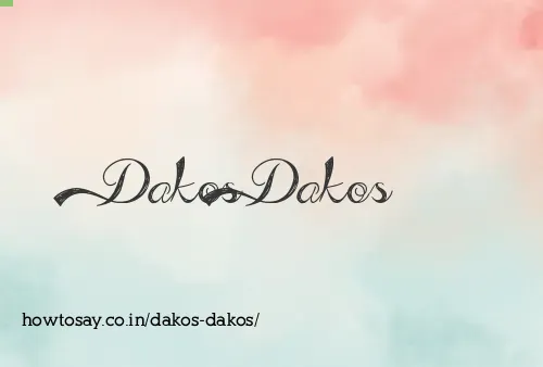 Dakos Dakos
