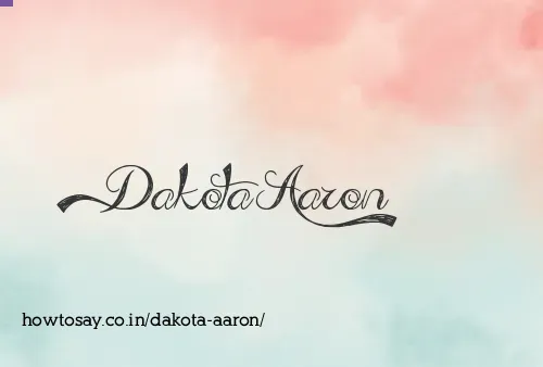 Dakota Aaron