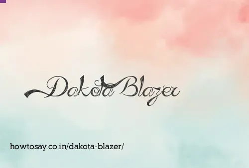 Dakota Blazer