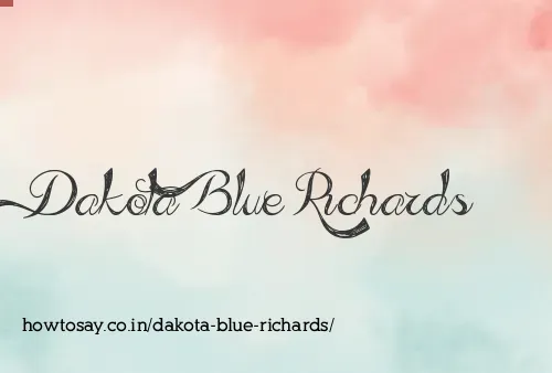 Dakota Blue Richards