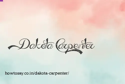 Dakota Carpenter