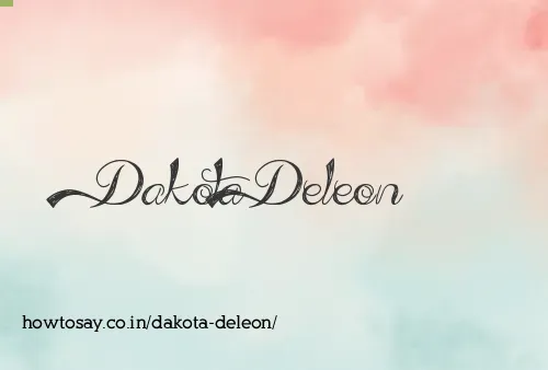 Dakota Deleon