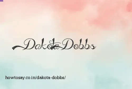 Dakota Dobbs
