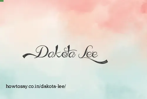 Dakota Lee