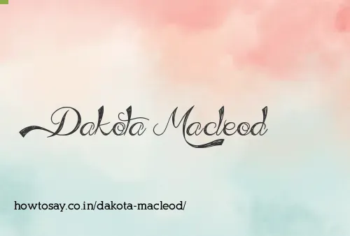 Dakota Macleod