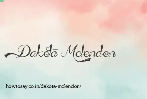 Dakota Mclendon